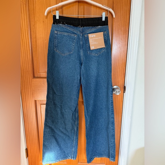 Reformation Cary High Rise Slouchy Wide Leg Jeans - NWT - Picture 2 of 5